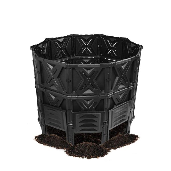 Garden Composter with Better Aeration System
