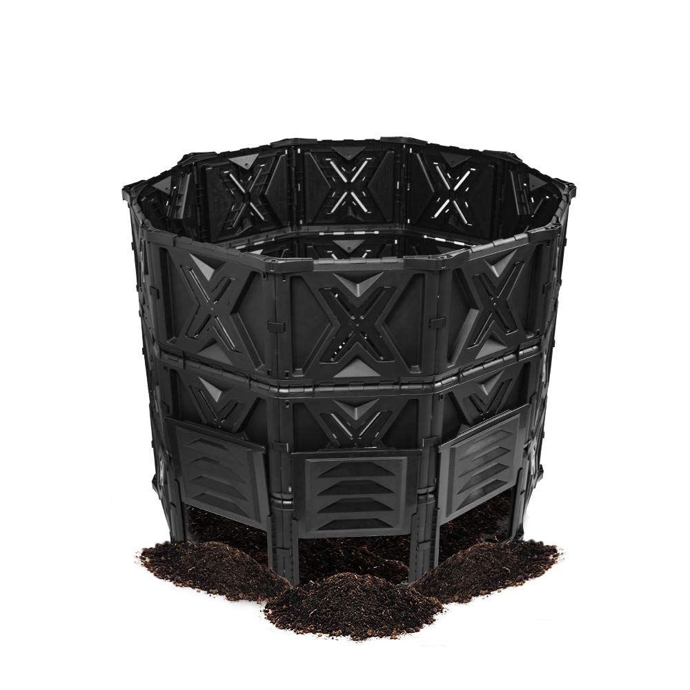Garden Composter with Better Aeration System