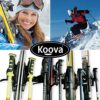 Ski Rack Wall Mount for Indoor Storage