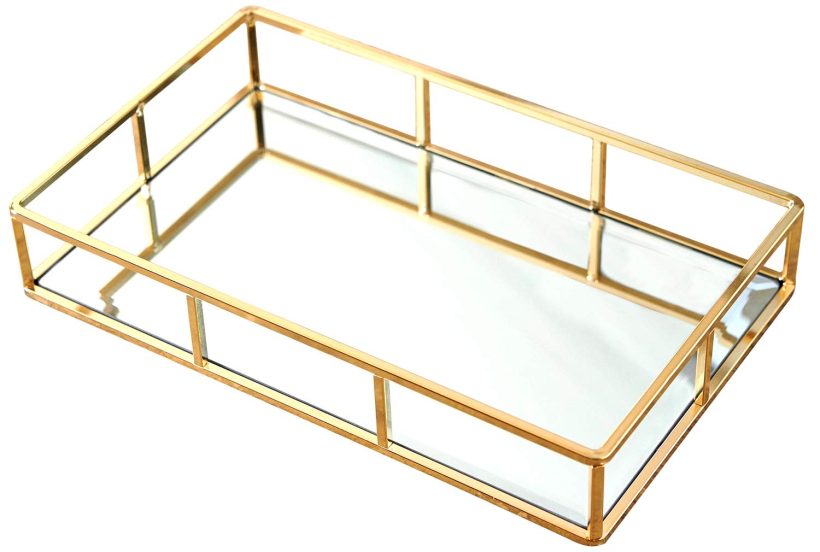 Jewelry Perfume Organizer Makeup Tray for Vanity