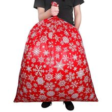 Large Holiday Plastic Storage Bag Christmas Storage
