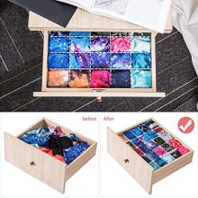Flytianmy 40pcs Drawer Dividers Adjustable Drawer Storage