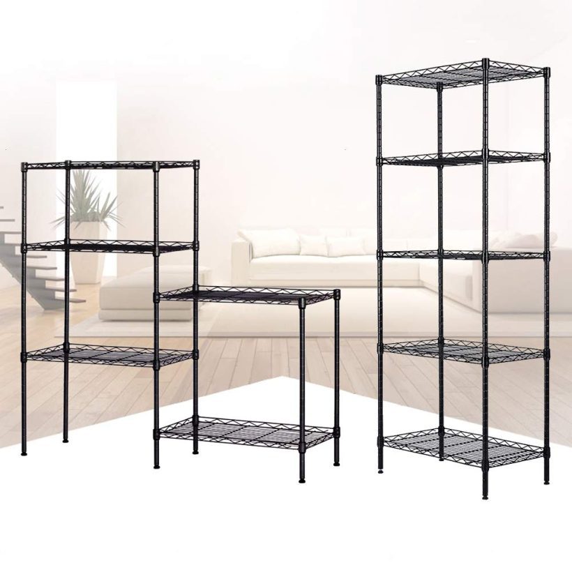 Nemore Assembly Shelving Metal Storage Shelves Heavy Duty
