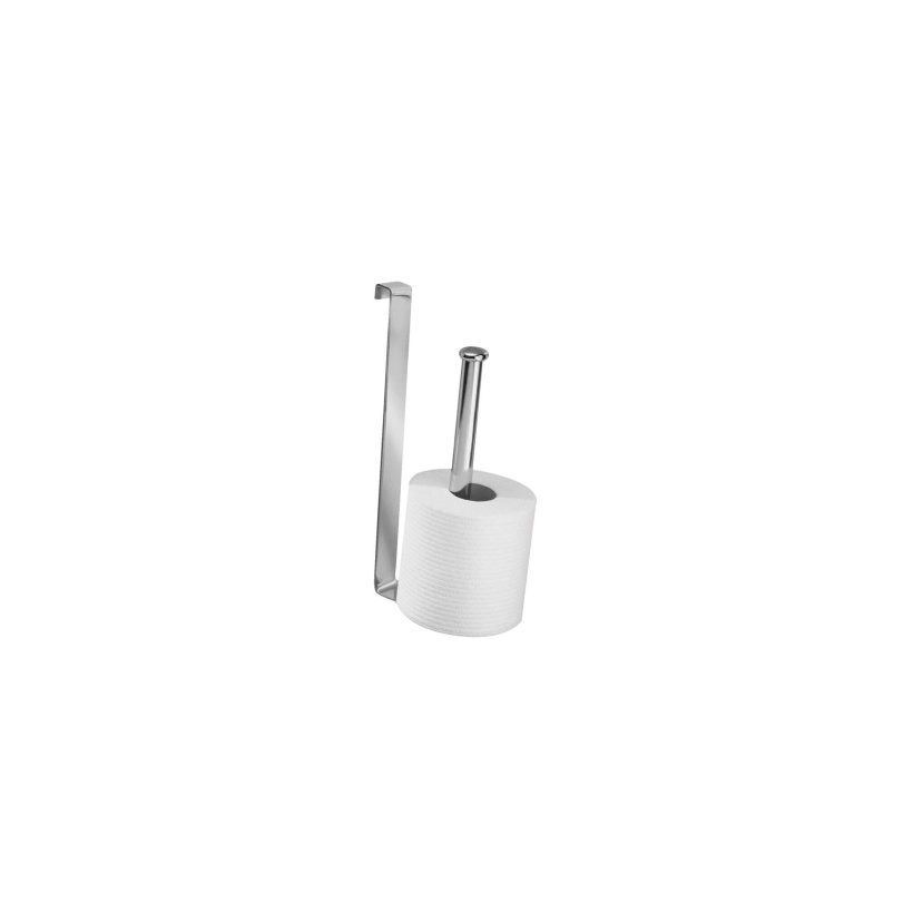 mDesign Metal Wire Over The Tank Toilet Tissue Paper Roll
