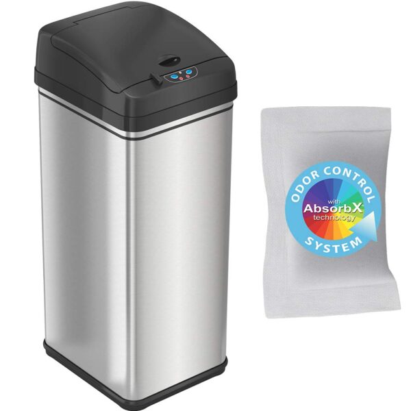 iTouchless 13 Gallon Pet-Proof Sensor Trash Can