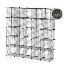 GEORGE&DANIS Wire Storage Shelf Cube Metal