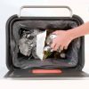 Joseph Joseph 30030 Intelligent Waste Titan Trash Can Compactor - Efficient Odor Control, Hygienic, and Durable Stainless Steel Design