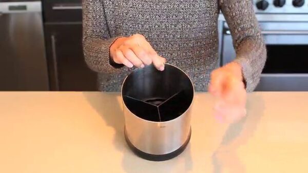 Good Grips Stainless Steel Rotating Utensil Holder - Streamline Your Kitchen Organization