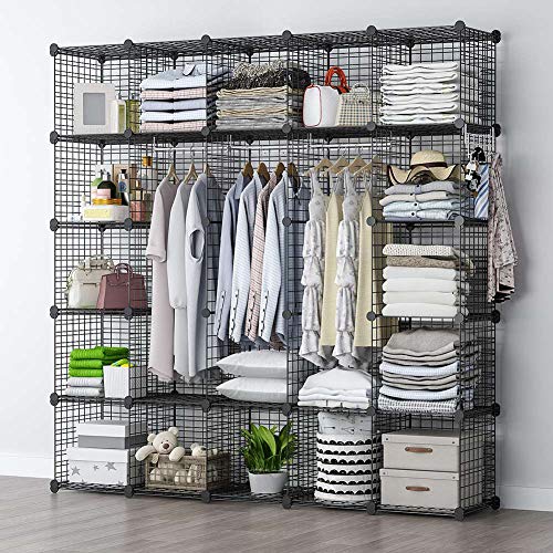 GEORGE&DANIS Wire Storage Shelf Cube Metal