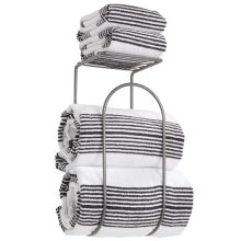 Organizer with Storage Shelf - for Bathroom Towels, Washcloths