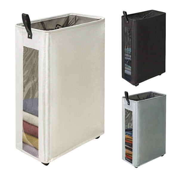 Slim Laundry Hamper Large Tall Laundry Basket