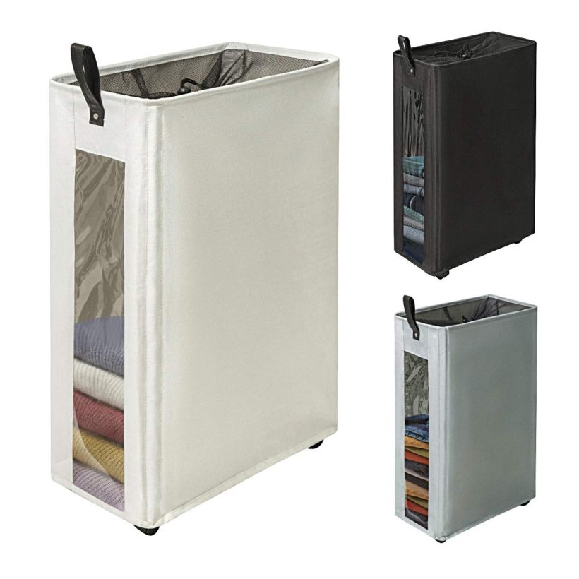 Slim Laundry Hamper Large Tall Laundry Basket