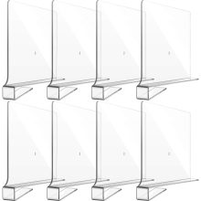 Wood Shelf Organizer Storage and Organization in Bedroom