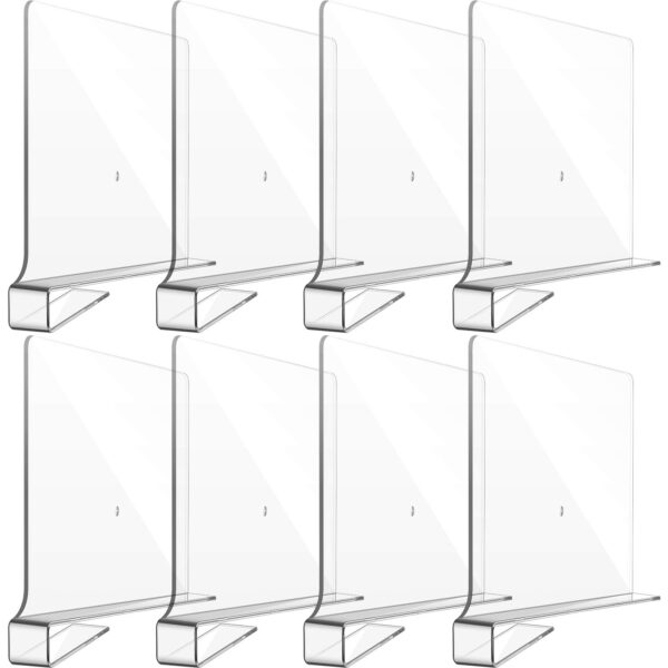 Wood Shelf Organizer Storage and Organization in Bedroom