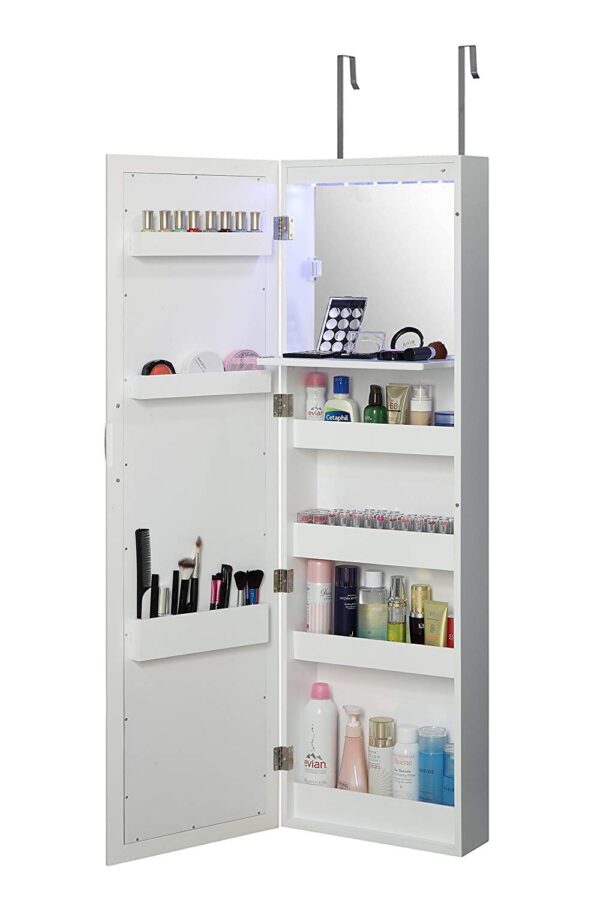 Abington Lane Over The Door Makeup Organizer - Beauty Armoire
