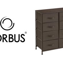 Sorbus Dresser with 8 Drawers - Furniture Storage Chest