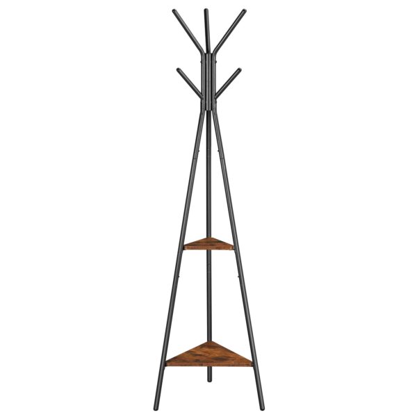 VASAGLE Coat Rack Stand, Coat Tree, Hall Tree Free Standing