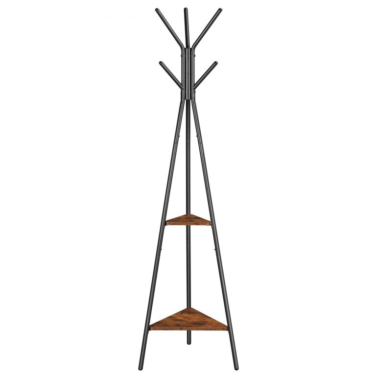 VASAGLE Coat Rack Stand, Coat Tree, Hall Tree Free Standing