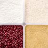 4 Large Airtight Food Storage Containers for Flour
