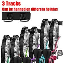 Walmann Bike Storage Rack, 6 Bike Hooks for Garage & Home
