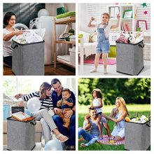 70L Dirty Clothes Hamper with Removable Liner