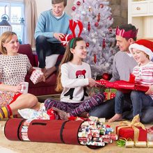 Organize Your Wrapping Paper with the Durable Gift Wrapping Storage Bag