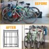 SNAIL 3 Bike Stand Rack with Storage for Garage Use