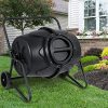 Goplus Compost Tumbler Outdoor Garden