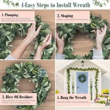 Uptown Styling: Front Door Wreath with Wreath Door Hanger