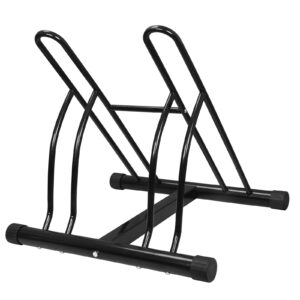 ZENY 2 Bikes Bicycle Floor Stand Garage Storage