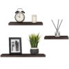 Wood Wall Shelf Rustic Modern Shelf