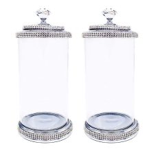 GY Shining Decorative Crystal Terrarium Clear Glass 500ml Wedding Decoration