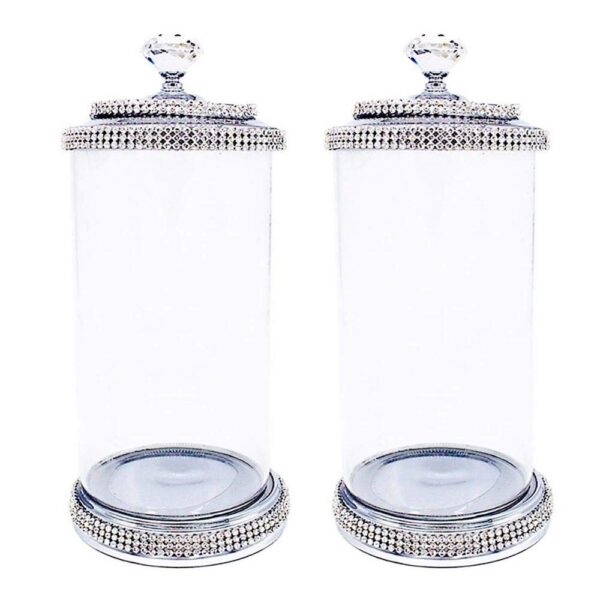 GY Shining Decorative Crystal Terrarium Clear Glass 500ml Wedding Decoration