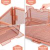 File Holder Organzier with 3 Letter Tray