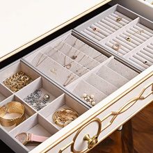 Jewelry Organizer Stackable Organizer Trays
