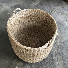 Banana Leaf Large Blanket Floor Storage Basket