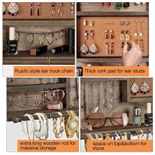 Large Rustic Jewelry Organizer Jewelry Cabinet