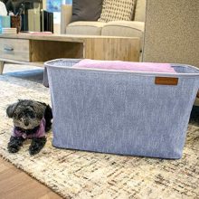 CleverMade Collapsible Fabric Laundry Basket