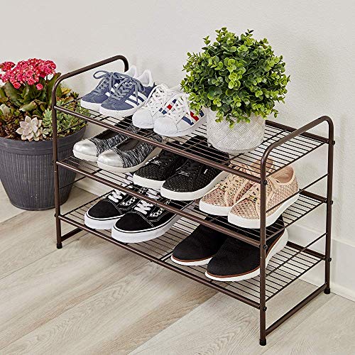 Stackable and Expandable Metal Wire Utility Rack Storage
