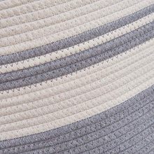 OIAHOMY Laundry Hamper Woven Cotton Rope Large