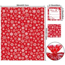 Large Holiday Plastic Storage Bag Christmas Storage