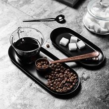 Black Bathroom Trays for Counter