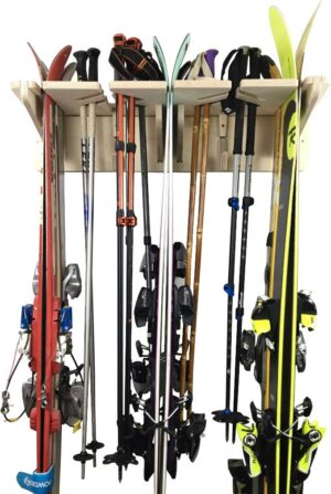 Ponderosa Ski Wall Rack