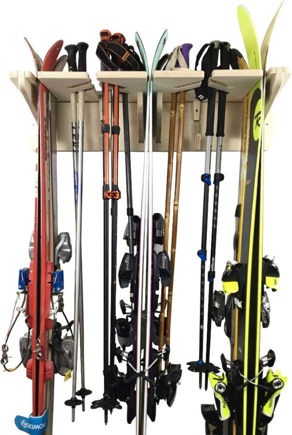 Ponderosa Ski Wall Rack