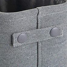 mDesign Soft Cotton Fabric Closet Storage Organizer