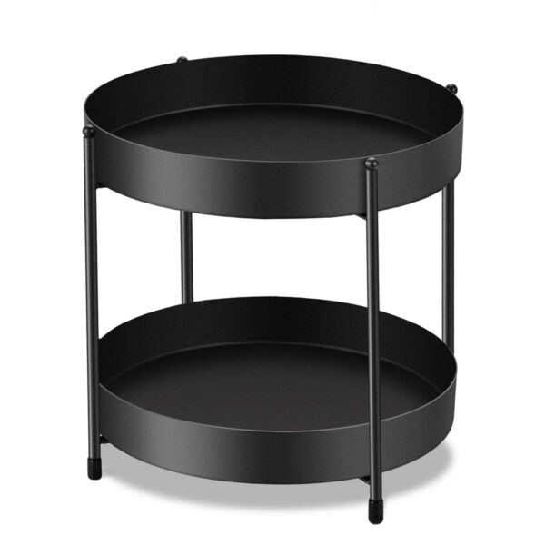 2-Tier Bathroom Countertop Organizer Decorative Tray Vanity Tray
