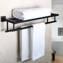 Alise Bathroom Lavatory Towel Rack Towel Shelf