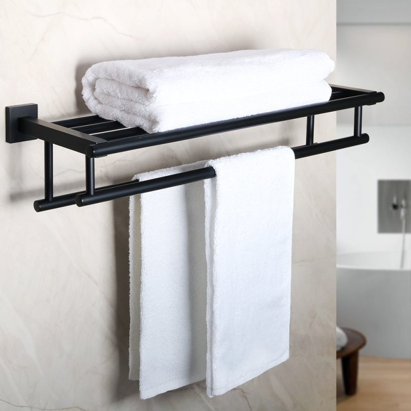 Alise Bathroom Lavatory Towel Rack Towel Shelf