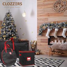 Christmas Wreath and Garland Bag with Durable Zippered