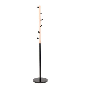 STRUGGLE 6 Hooks Solid Wooden Coat Rack